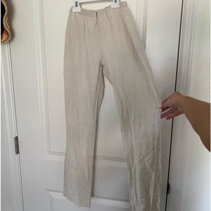BEACH LINEN PANTS! SIZE XS PETITE UNDER 5’7